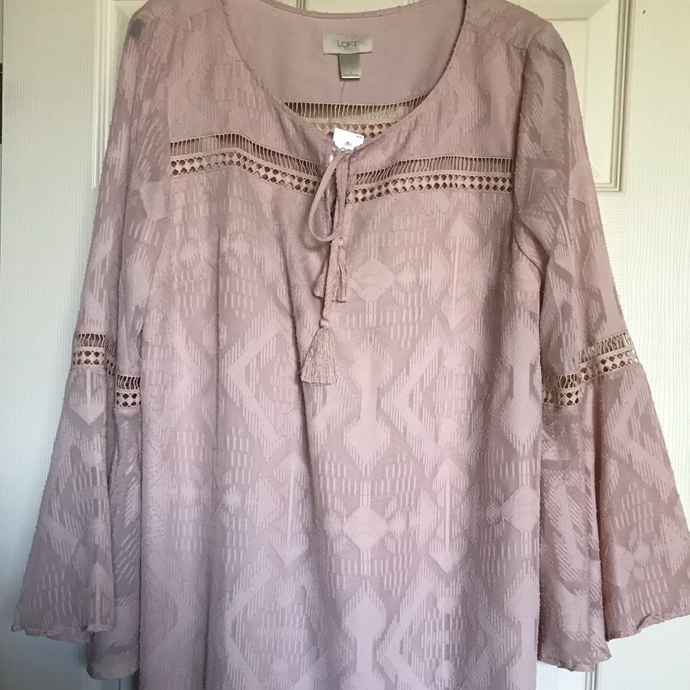 Loft pink dress